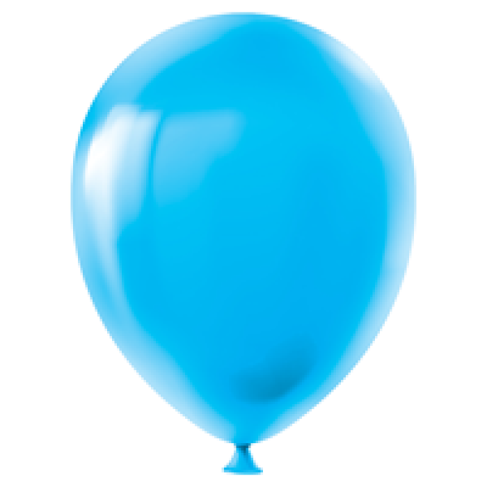 5 Pastel Balon 100lü -Mavi-