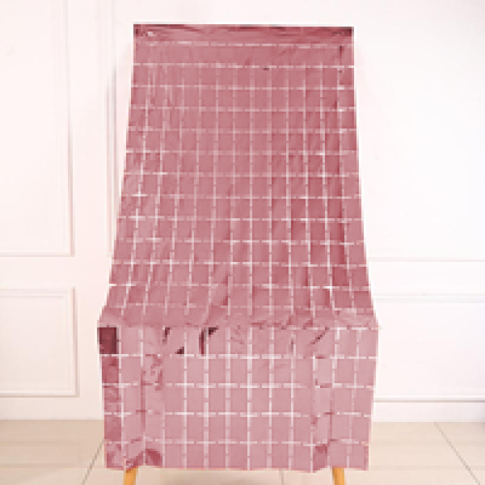 Metalize Pötikare Arka Fon 100x200cm -Bronz-