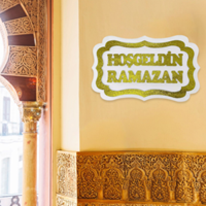 Strafor Hoşgeldin Ramazan 30*47cm