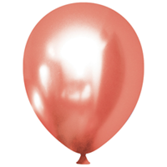 5 Krom Balon 100lü -Bakır-