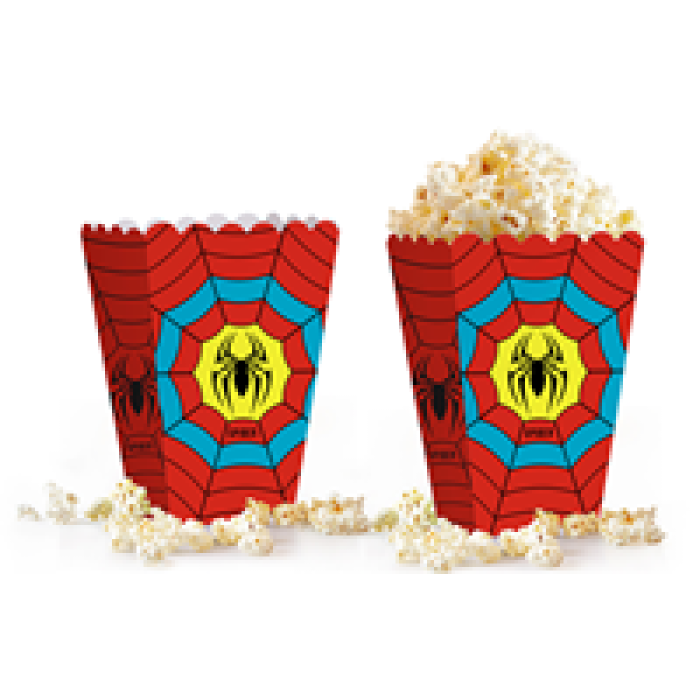 Popcorn Kutusu 8li - Spider-