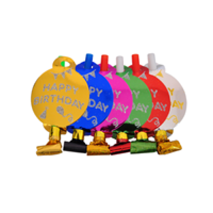 Happy Birthday Yılan Düdük 6lı