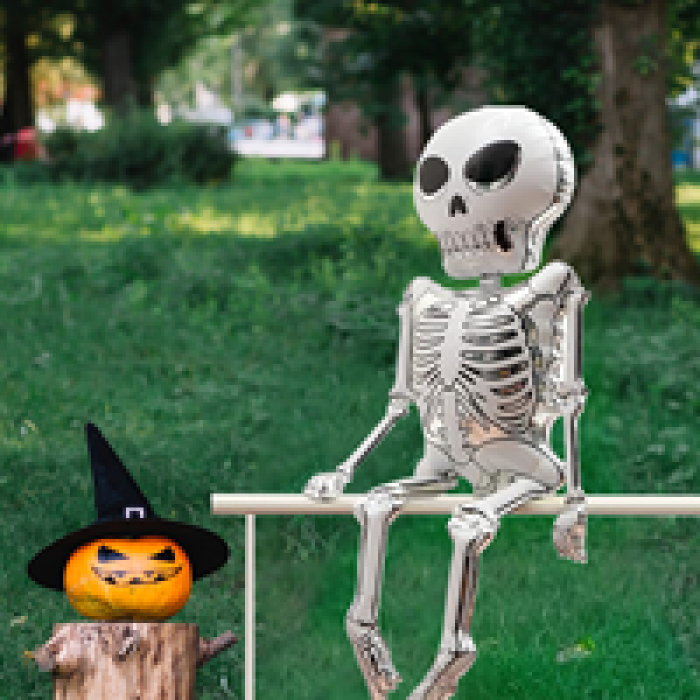 Halloween folyo Balon -İskelet-