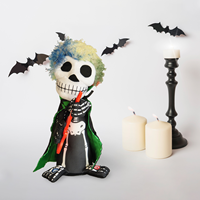 Halloween Aksesuar -Kurukafa Band-