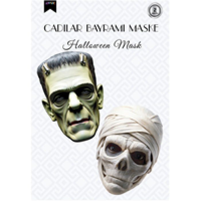 Halloween Maske Seti 2li - No:3