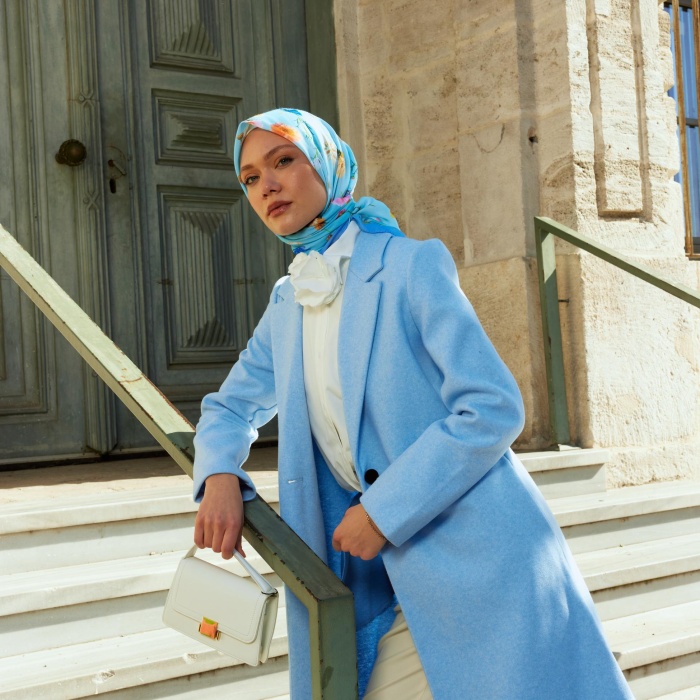 DİJİTAL SOFT AQUA DESEN-Mavi