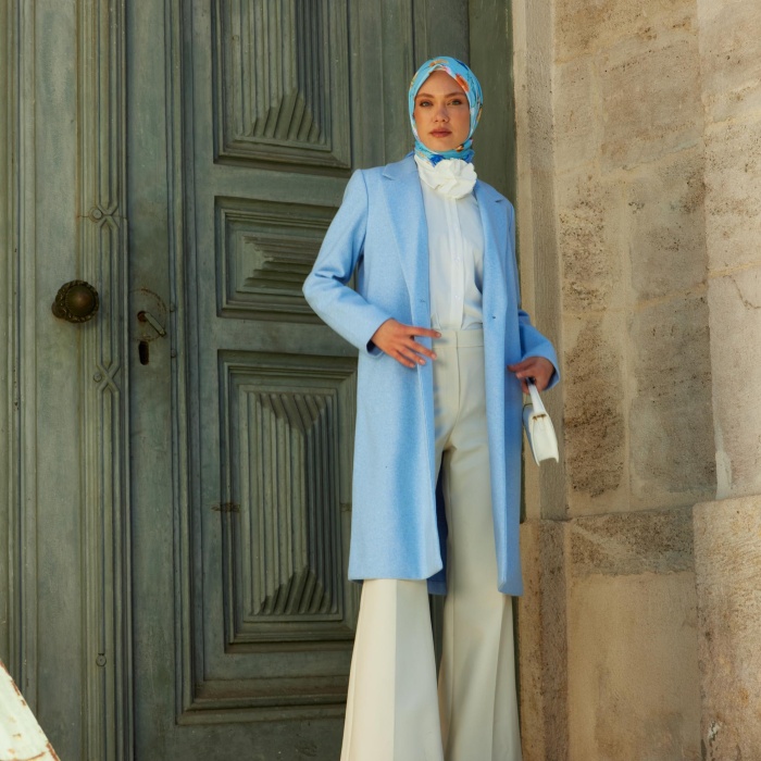 DİJİTAL SOFT AQUA DESEN-Mavi