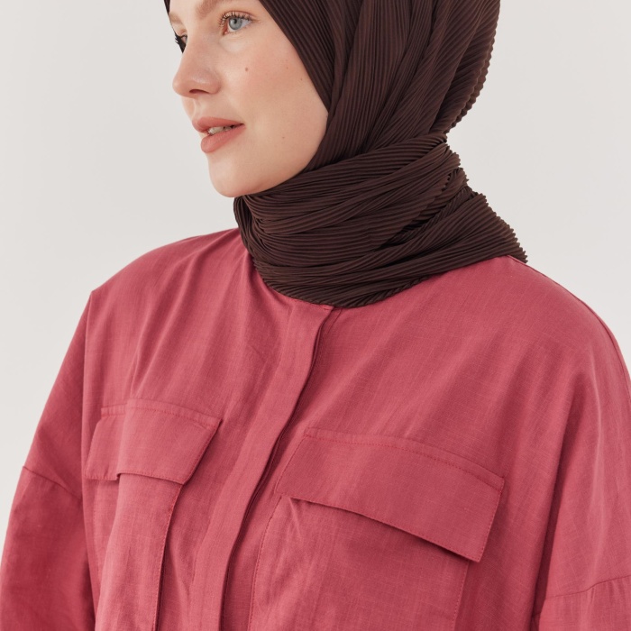 Piliseli Eşarp - Acı Kahve