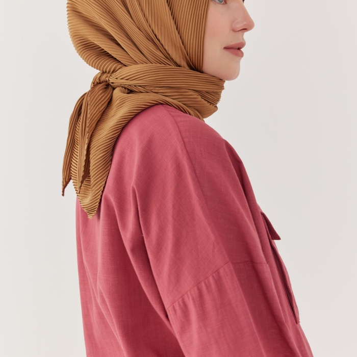 Piliseli Eşarp - Camel