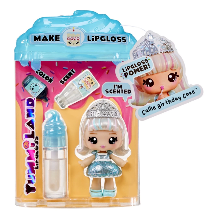 Yummiland Callie Birthday Cake Bebeği ve Dudak Parlatıcısı