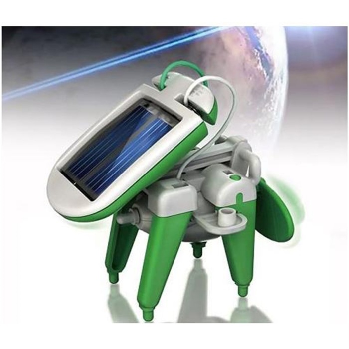 Güneş Enerjili Robot Oluşturma Seti 6 in 1 Solar Kit
