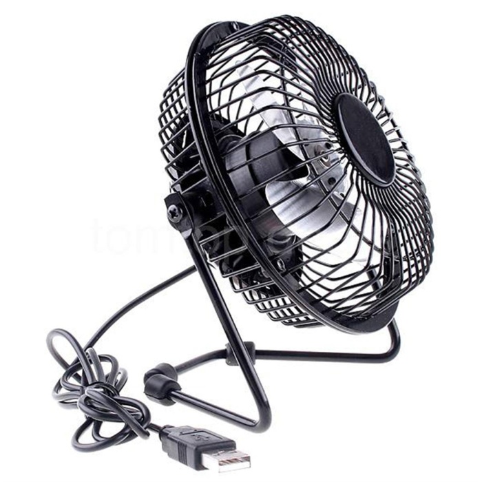 Masaüstü Metal Fan USB Girişli Vantilatör Asorti