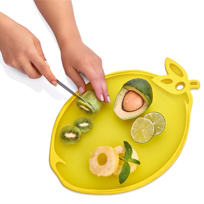 Plastik Limon Kaydırmaz Kesim Panosu Asorti