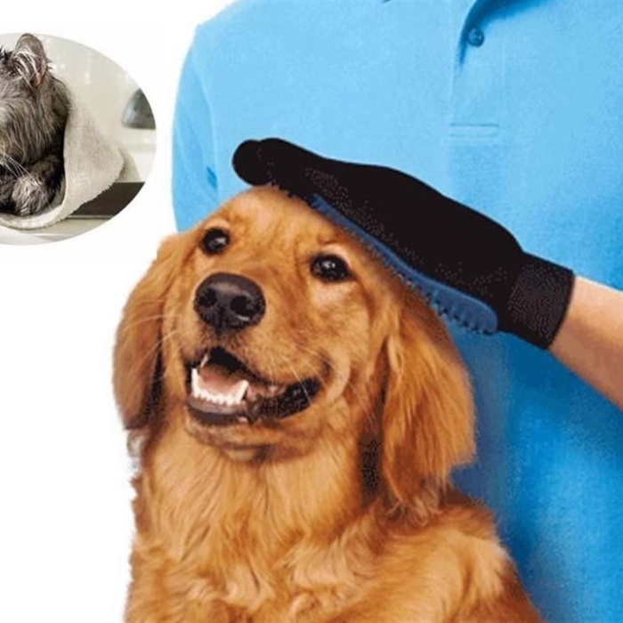 Evcil Hayvan Kedi Köpek Tüy Toplayıcı Eldiven