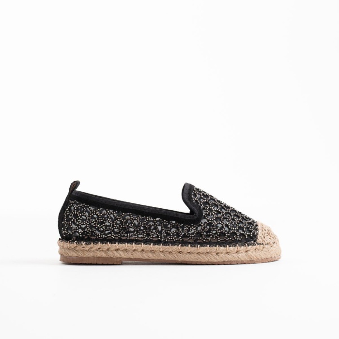 Dune Kadın Siyah Espadril Ayakkabı