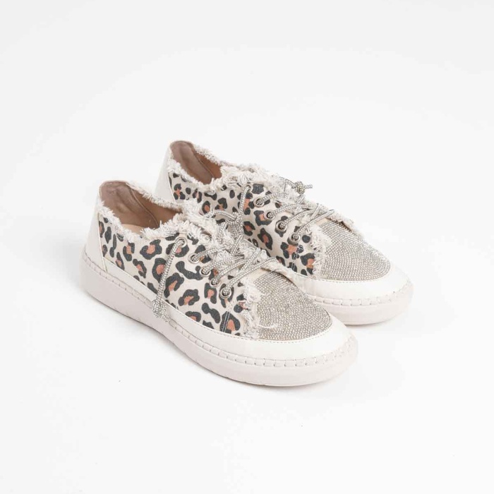 Ankle Leopar Kadın Günlük Ayakkabı