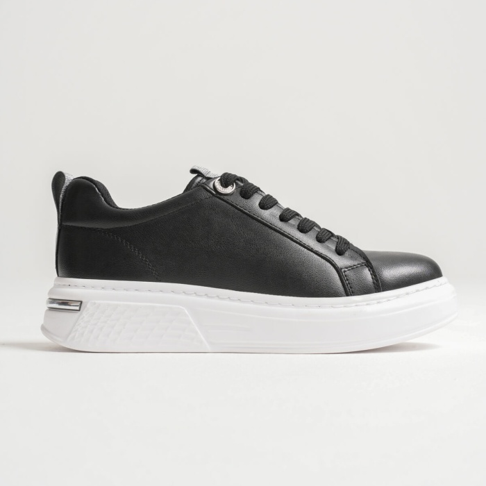 Liza Kadın Şık Günlük Siyah Sneaker