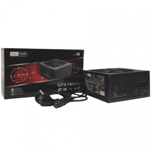 Redrock P4 Peak 500W Güç Kaynağı  120 mm/20+4pin/3x SATA/2x IDE/ATX PSU