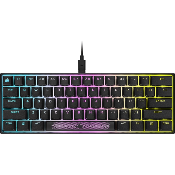 Corsair K65 MINI Cherry MX Red Türkçe RGB Mekanik Oyuncu Klavyesi