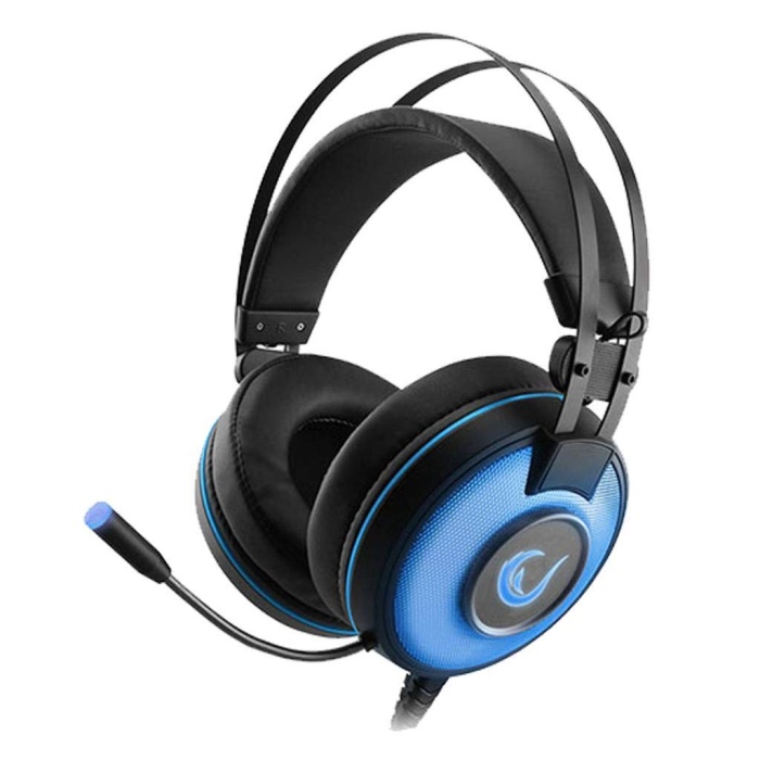 RAMPAGE SN-RW66 Alpha-X Mavi 7.1 Surround Sound System Mikrofonlu Oyuncu Kulaklığı