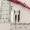 Bıçak Kolye ve Küpe Gümüş Set (BG-SET-014)