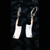 Gümüş Sallantılı Satır Küpe | 0,8 cm x 2,2cm (BG-KP-042)