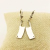 Gümüş Sallantılı Satır Küpe | 0,8 cm x 2,2cm (BG-KP-042)
