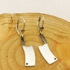 Gümüş Sallantılı Satır Küpe | 0,8 cm x 2,2cm (BG-KP-042)