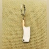 Sallantılı Gümüş Satır Tek Küpe | 0,8 cm x 2,3cm  (BG-KP-037)