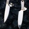 Gümüş Çift Bıçak Küpe (BG-KP-033)