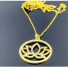 Gümüş Lotus Çiçeği Kolye (BG-KLY-678)
