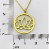 Gümüş Lotus Çiçeği Kolye (BG-KLY-678)