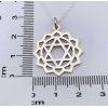 Gümüş Kalp Çakra Kolye - Anahata Kolye (BG-KLY-688)