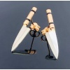 Gümüş Çift Yivli Bıçak Çift Küpe (BG-KP-180)