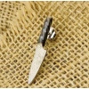 Gümüş Sarmal Burgulu Tek Bıçak Küpe (BG-KP-187)