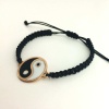 Gümüş Ying Yang Denge Bilekliği (BG-BLK-008)