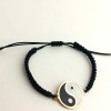 Gümüş Ying Yang Denge Bilekliği (BG-BLK-008)
