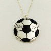 Gümüş Mineli Futbol Topu Kolye (BG-KLY-495)