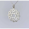 Gümüş Kalp Çakra Kolye - Anahata Kolye (BG-KLY-688)
