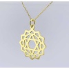 Gümüş Kalp Çakra Kolye - Anahata Kolye (BG-KLY-688)