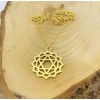 Gümüş Kalp Çakra Kolye - Anahata Kolye (BG-KLY-688)