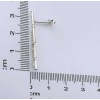 Gümüş Yan Flüt Tek Küpe (BG-KP-159)