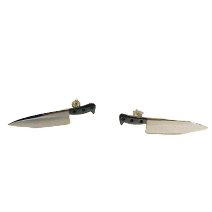 Gümüş Bıçak Küpe (BG-KP-007)