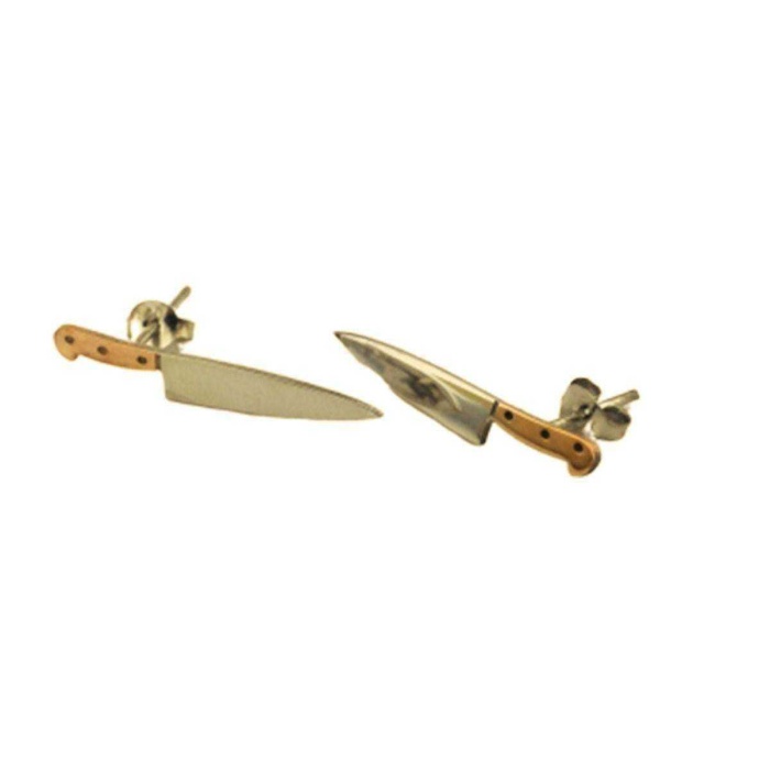 Gümüş Bıçak Küpe (BG-KP-020)