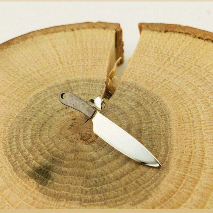 Gümüş Bıçak Tek Küpe (BG-KP-030)