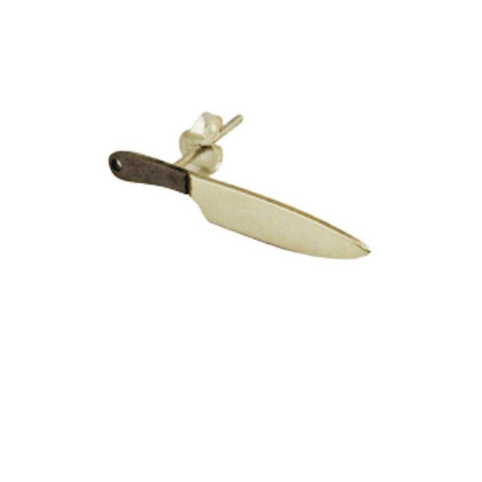 Gümüş Bıçak Tek Küpe (BG-KP-030)
