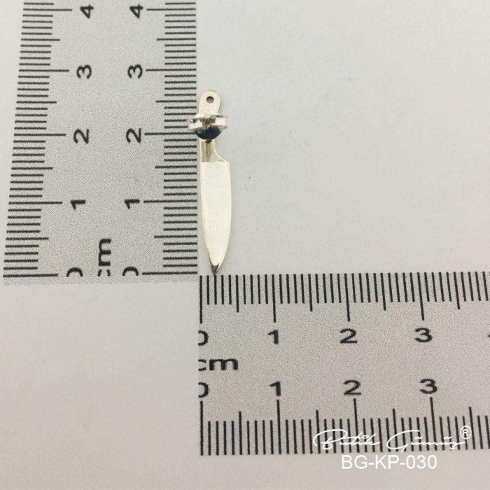 Gümüş Bıçak Tek Küpe (BG-KP-030)