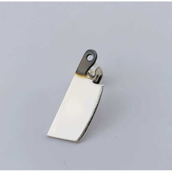 Gümüş Kısa Saplı Satır Tek Küpe (BG-KP-175)
