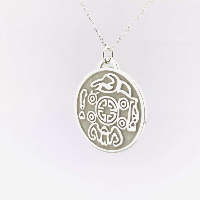 Para Tılsımı (Money Amulet) Gümüş Kolye (BG-KLY-591)