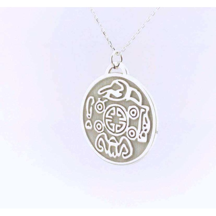 Para Tılsımı (Money Amulet) Gümüş Kolye (BG-KLY-591)